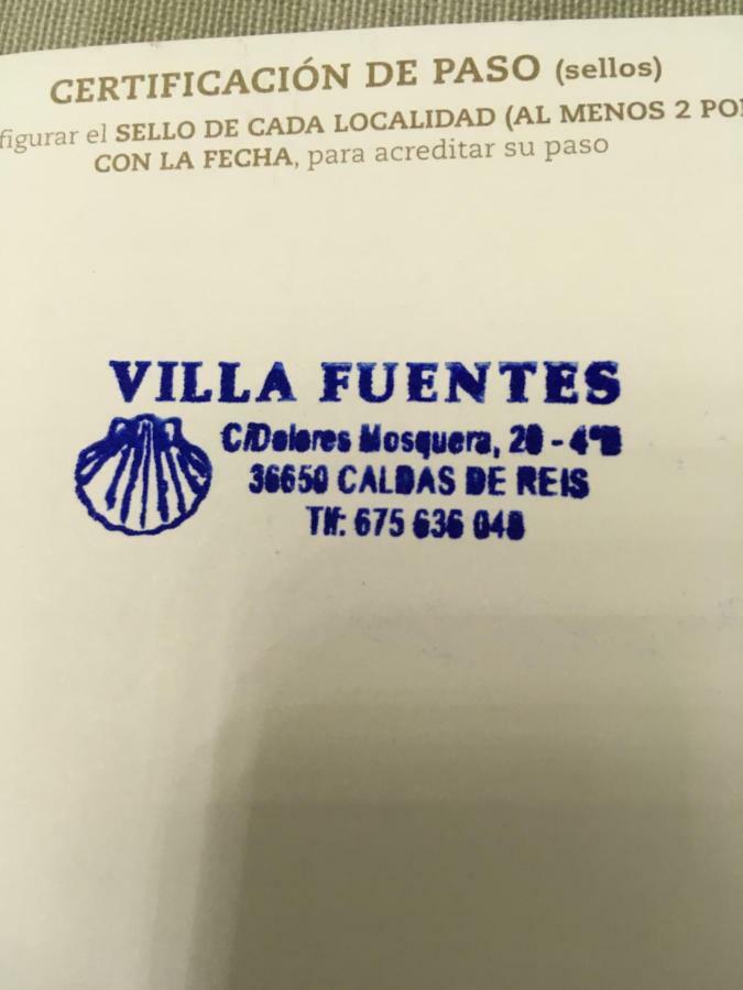 Villa Fuentes Caldas De Reis Εξωτερικό φωτογραφία